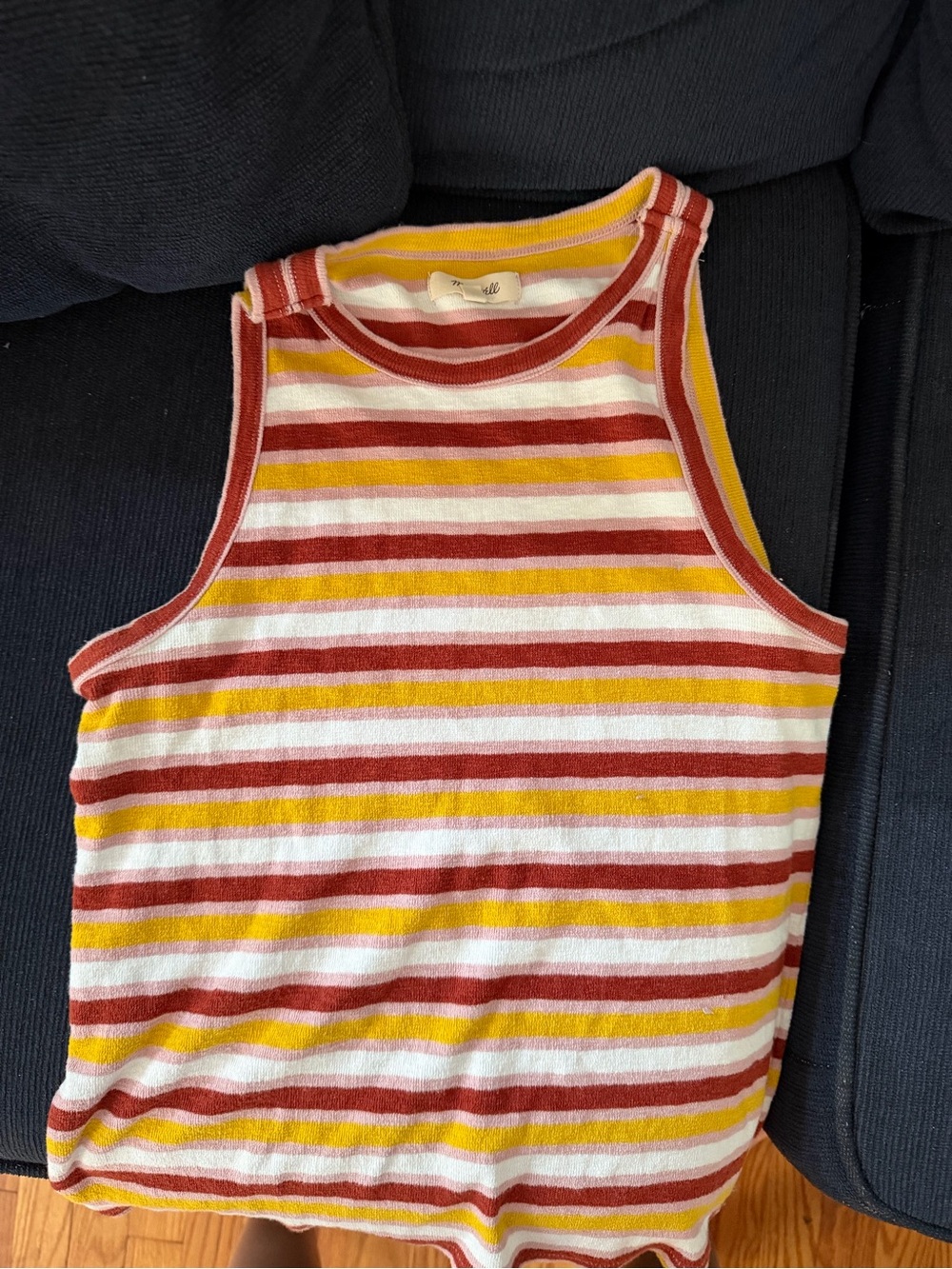 Madewell Striped Knit Tank